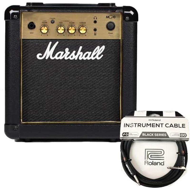 アンプ Marshall マーシャル MG10 GOLD MG10G   Roland ケーブル セット コンボアンプ