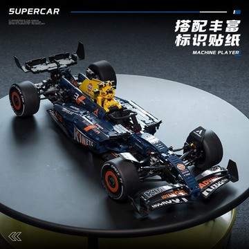 威廉姆斯F1兼容F1收藏賽車機械組兒童禮物拚男奔馳競技【樂順積木】