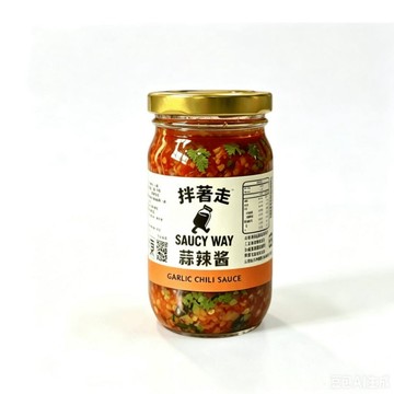 育膳 拌著走 蒜辣醬  200克罐裝 芥花油系列 醬料 沾醬 拌飯 拌麵 捲肉 蒜頭 蒜醬 燒烤 冷凍