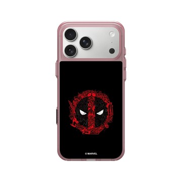 iPhone 17 Pro Max Clear (相機按鈕) 晶醺玫 - 迪士尼-漫威 Marvel - 死侍-漫畫標誌