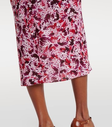 Dries Van Noten Floral pencil skirt