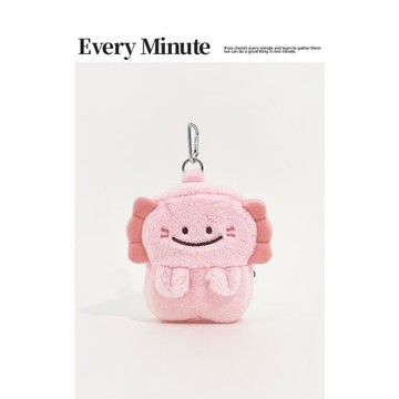 EMINUTE繆系少女蠑螈CCD相機包毛絨公仔零錢包耳機收納包背包掛件