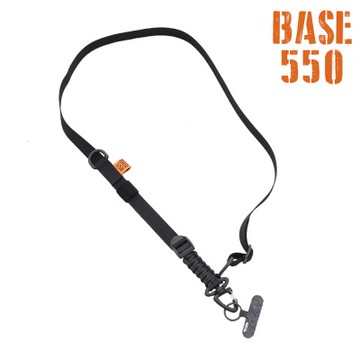BASE 550 多工背帶/黑織帶/黑色傘繩編織(台灣製造 )