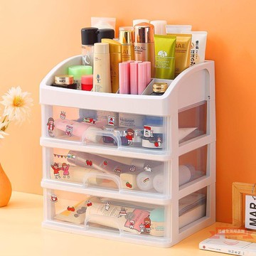 發夾收納桌面整理雜物收納盒小物件文具夾子收納盒首飾口紅收納盒