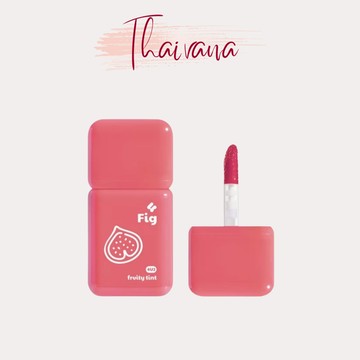 Thaivana🇹🇭泰國4U2 Fruity Tint 果汁水光唇釉 唇蜜 玻璃唇口紅 不掉色不沾杯 口紅 3g