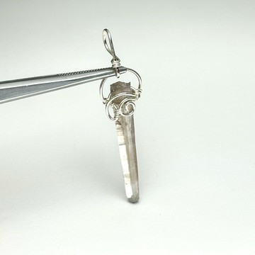 圖桑帶回 | 新墨西哥 煙晶 茶晶 五行補土 原礦項鍊 史達林純銀 美國藝術家Scott手工製作 T240312-065