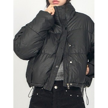 Codibook｜韓國 EEZEE 短版鋪棉立領拉鍊外套 ZI022［預購］羽絨外套 女裝