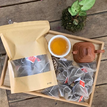 【八方茶業】樸韻陳年普洱生茶立體茶包 /輕量家庭號