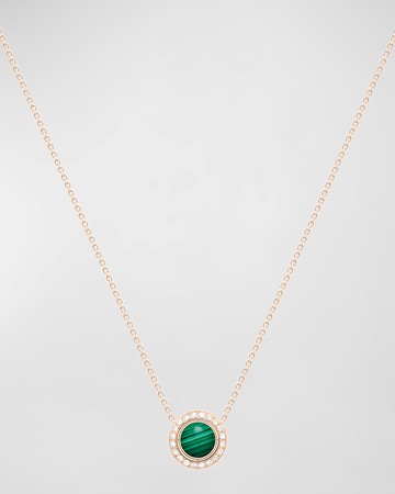 Possession 18K Rose Gold Possession Malachite Pendant Necklace