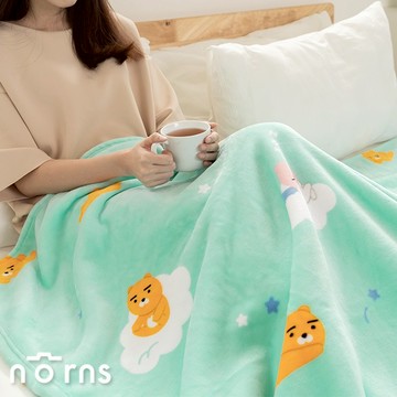 【Norns】Kakao Friends羊羔絨毯 晚安- Norns Original Design 正版Ryan Apeach 萊恩桃子 暖暖被 羊羔絨毯 法蘭絨毛毯 棉被 保暖毯