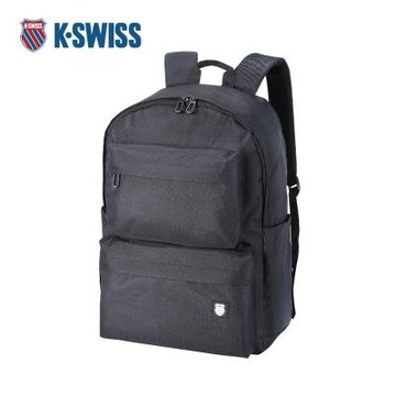 K-SWISS 運動後背包 24SS BACKPACK 2 肩背包 男女 黑色 BG366-008