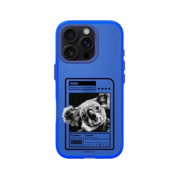 iPhone 16 Pro Clear 激光藍 - RHINOSHIELD X Taipei Zoo - 無尾熊：限量卡牌
