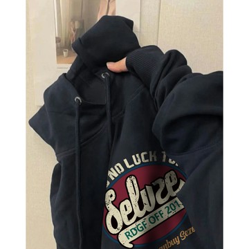 【朴葉】帽t 連帽衛衣 帽踢 大學帽t 女 oversize 帽t 美式衛衣 美式帽t 冬天衛衣 女生上衣 印花帽t
