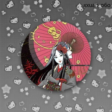馬年吉祥🔥穀子痛包掛件 漫畫聯名周邊 川上富江吧唧 伊藤潤二徽章 自制胸針禮物