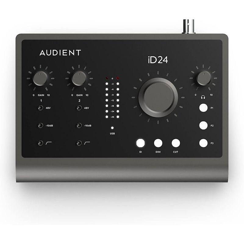 オーディオ機器 audient iD24 10in 14out USBオーディオインターフェース