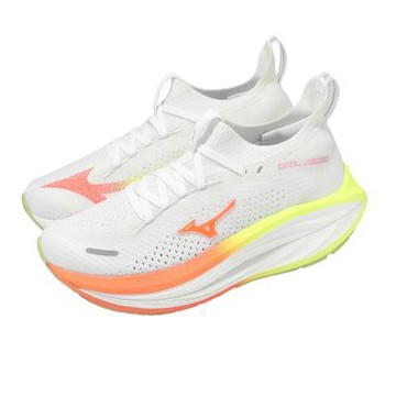 Mizuno 美津濃 慢跑鞋 Neo Vista 3 女鞋 白 厚底 回彈 緩震 運動鞋 J1GW2610-71