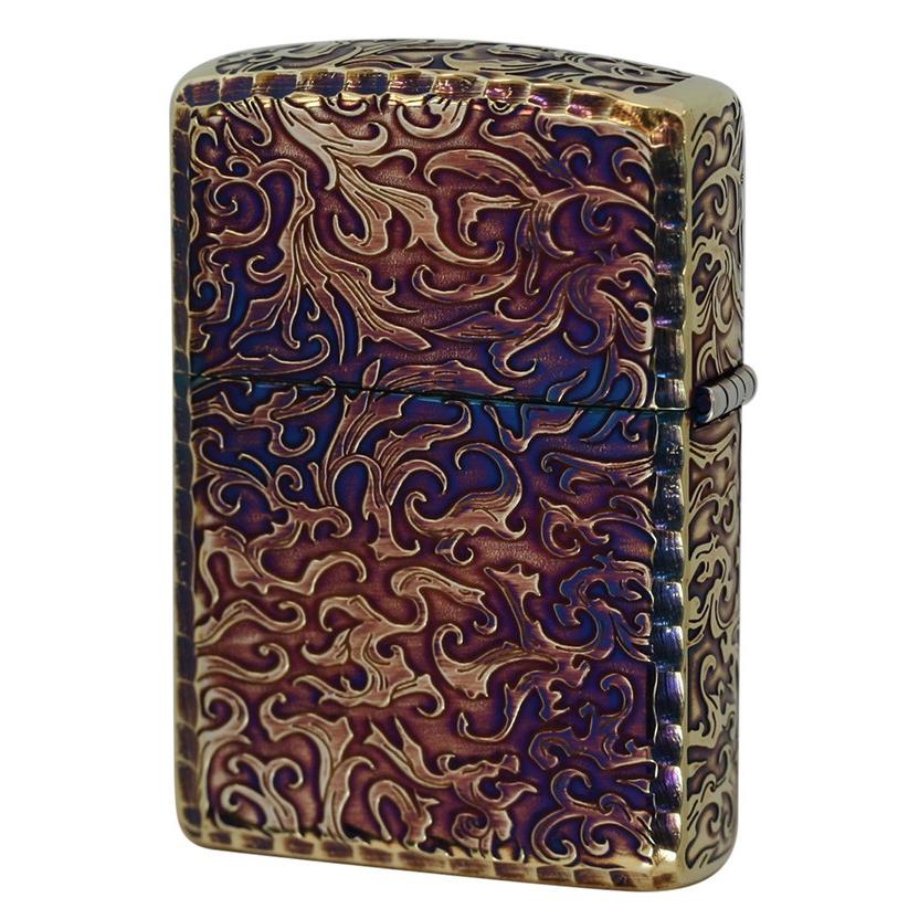 Zippo ジッポライター 唐草 鯉