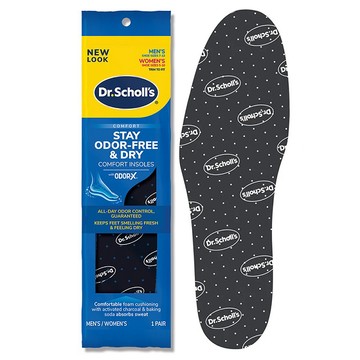Dr.Scholl’s爽健Odor-X消臭乾爽鞋墊