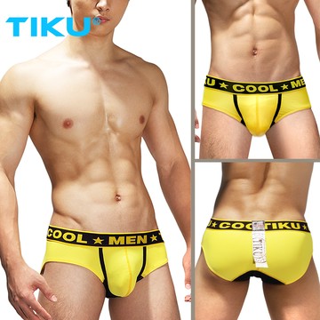TIKU 梯酷 ~活力馬卡龍 竹纖維透氣超彈 三角男內褲 - (1233)