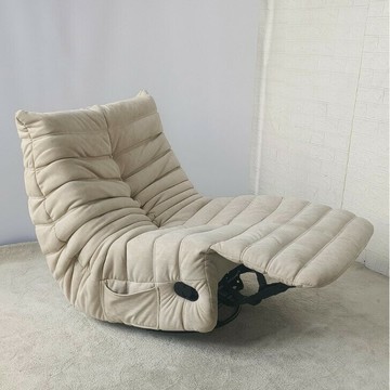 毛毛蟲可調節躺椅單人沙發椅 客廳搖搖椅休閑椅子布藝懶人沙發[010209DD]