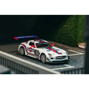 Tarmac 1/64 賓士 Benz SLS AMG GT3 2014 Zandvoort 12H #33 冠軍模型車