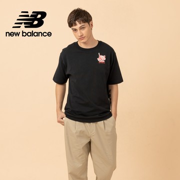 [New Balance]世界美食家短袖上衣_男性_黑色_MT61H51DBK