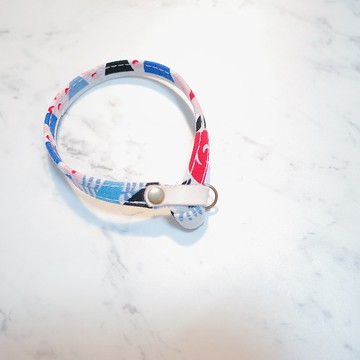 貓 項圈 畢卡索的花 可加購吊牌 附鈴鐺