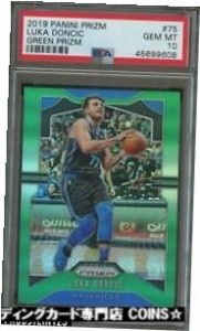 トレーディングカード 2019 Panini Green Prizm #75 Luka Doncic