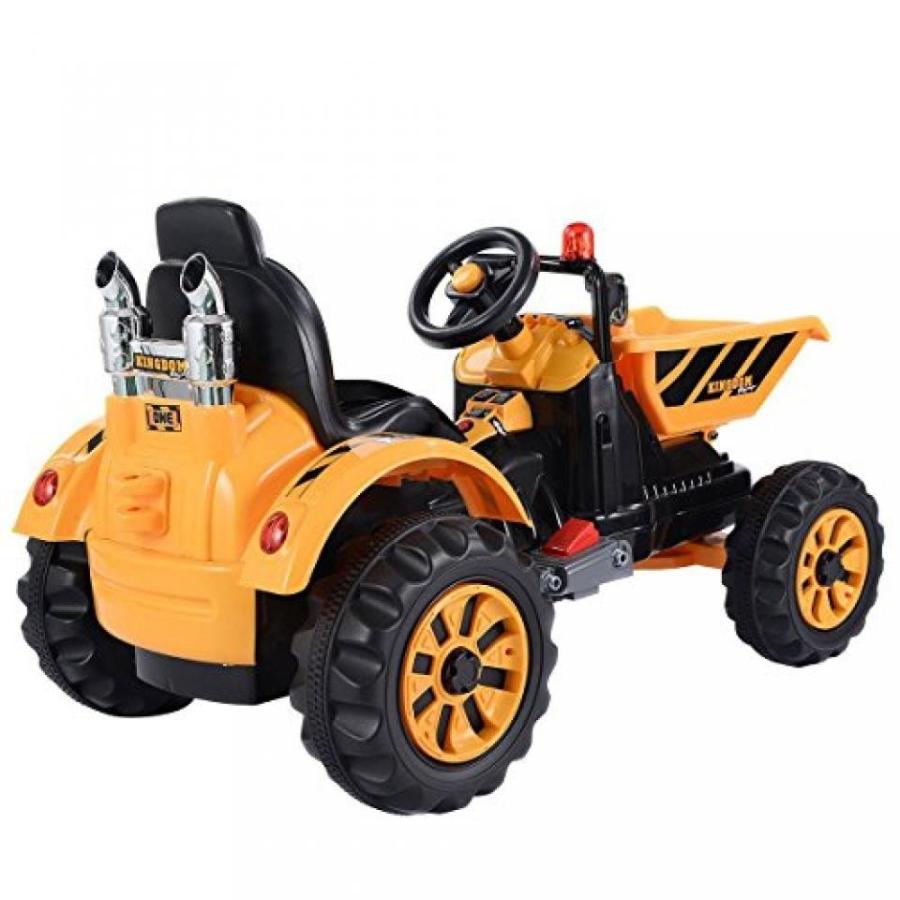 電子おもちゃ 12 V Battery Powered Kids Ride on Dumper Truck with Dump Bucket By Choice Products