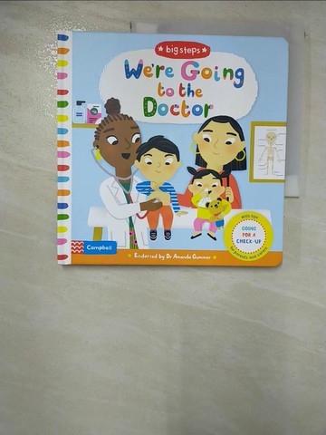 【書寶二手書T3／少年童書_EBB】The Big Steps: We’re Going to the Doctor_Campbell Books,Marion Cocklico (ILT)