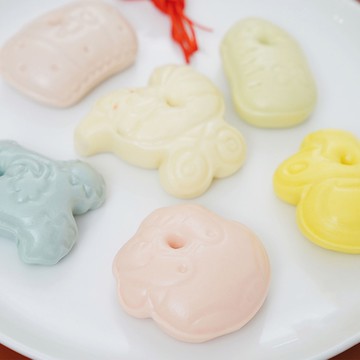 美姬饅頭 - 寶寶收涎饅頭-6入-20g/顆