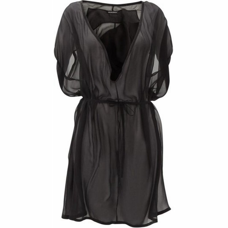 アンドゥムルメステール Ann Demeulemeester レディース ワンピース ミニ丈 ワンピース・ドレス Drawstring sheer silk-chiffon mini dress Black 通販 LINEポイント最大0.5%GET | LINEショッピング アンドゥムルメステール Ann Demeulemeester レディース ワンピース ミニ丈 ワンピース・ドレス Drawstring sheer silk-chiffon mini dress Black 通販 LINEポイント最大0.5%GET | LINEショッピング