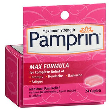 Pamprin Caplets Max Formula 24 Tabs by Pamprin