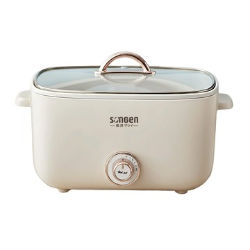 SONGEN松井 多功能美食芳饗電火鍋/料理鍋/電烤爐 2.8L容量 800W功率  1個