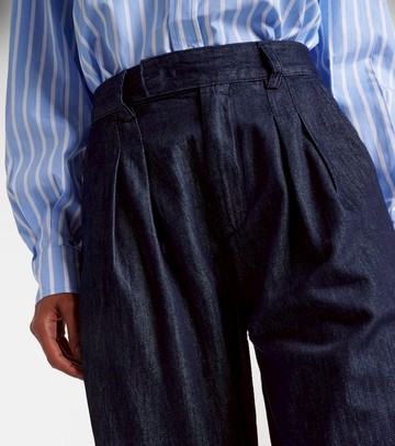 The Frankie Shop Nolan high-rise wide-leg jeans