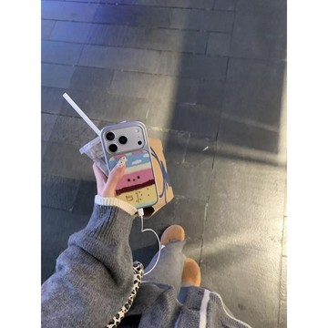 ✨手機殼✨涂鴉表情適用蘋果17手機殼iPhone16promax膚感15水凝殼14/13/12女