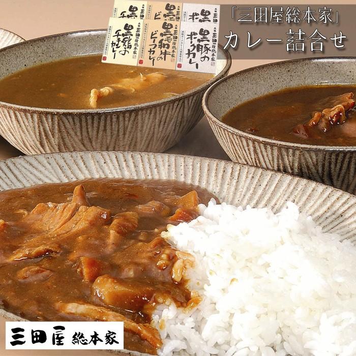 お歳暮ギフト2023にも！ 三田屋総本家　カレー詰合せ(ギフト) ［送料無料］