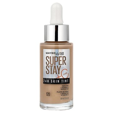 Maybelline, Super Stay，24 小時膚色粉底液，120，1 液量盎司（30 毫升）