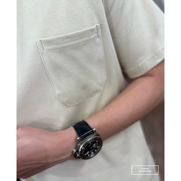 E7th.厚磅純色簡約短T-米(E7SN880252404)