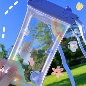 萌物加厚塑料漂流溫泉手機防水袋