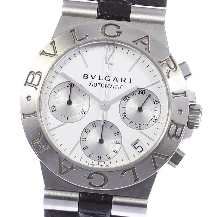 ブルガリ BVLGARI CH35S ディアゴノ スポーツ クロノグラフ 自動巻き