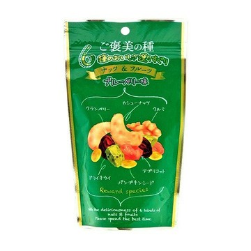 【江戶物語】OKABE 岡部 綜合堅果水果乾 藍莓風味 50g 6種類 果乾 腰果 蔓越莓乾 休閒零食 日本原裝進口