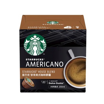 【星巴克】星巴克家常美式咖啡膠囊 (12顆)x3盒
