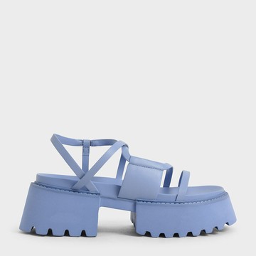 Nadine 細帶厚底涼鞋