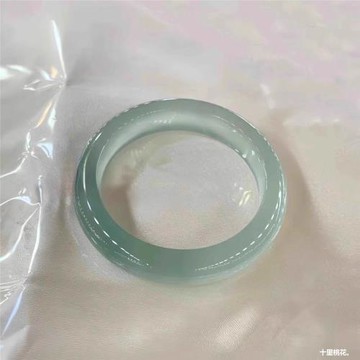 正品天然飄花冰種翡翠手鐲女款油青水潤貴妃鐲緬甸老坑玉鐲子女士