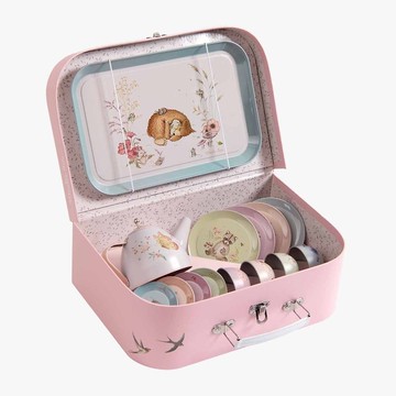 法國 Moulin Roty 花朵女孩系列茶具組