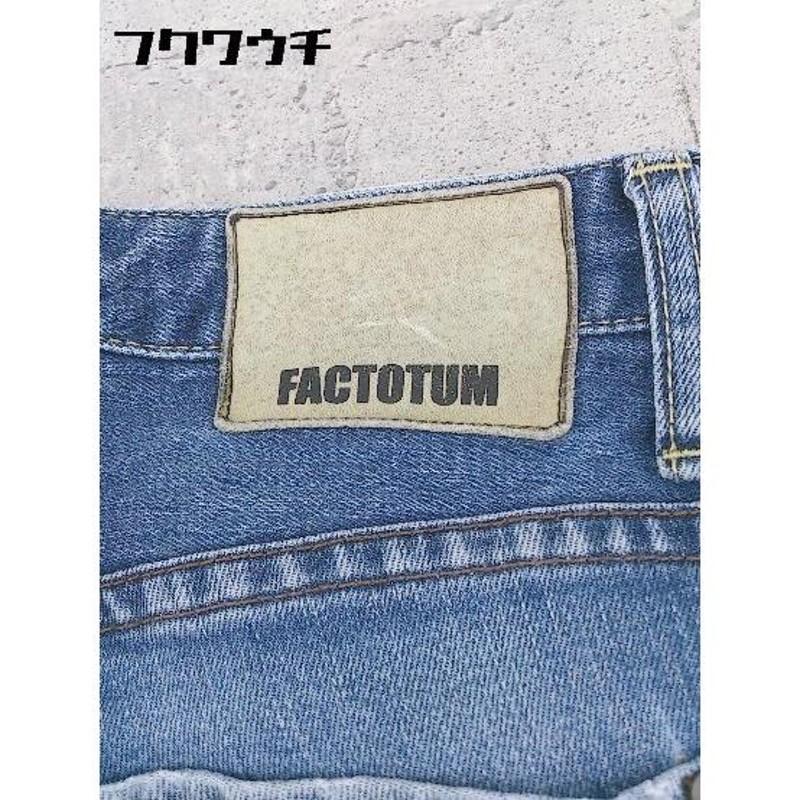 ◇ FACTOTUM ファクトタム ストレッチ スキニー ジーンズ デニム