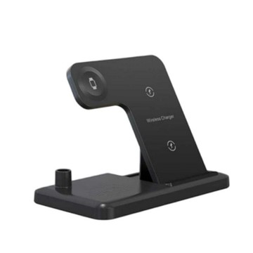 立式無線充電支架適用于蘋果藍牙耳機華為手機四合一無線充電器【Snowbelle優選】