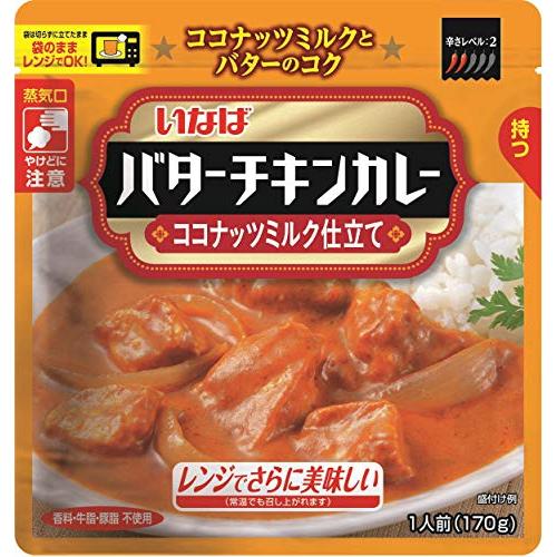 いなば食品 バターチキンカレー 170g ×6個