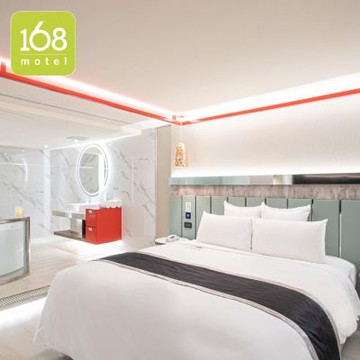 【168motel中壢館】雙人房平假日休息3H〈不可指定房型，依現場房況安排〉MO